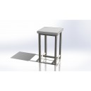 Butuc inox transare 500x500x850 mm